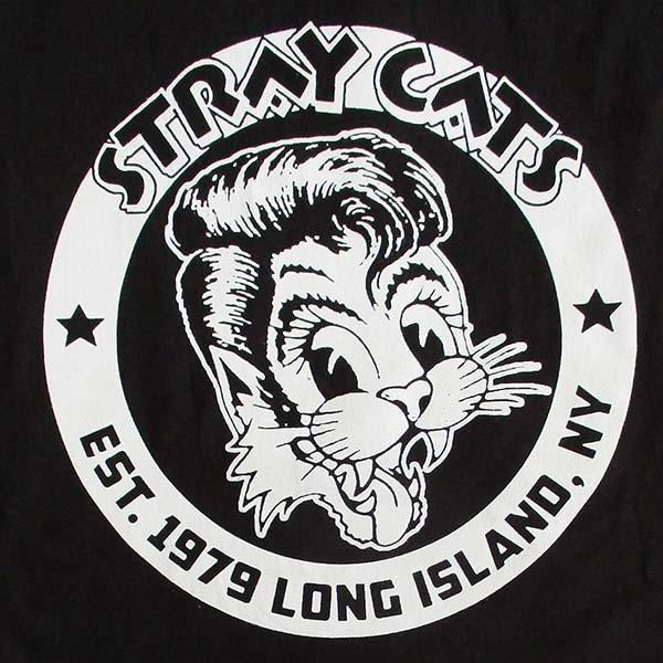 ストレイキャッツ Tシャツ XL ネオロカ Tシャツ メンズ 半袖 STRAY CATS ストレイ・キャッツ ロカビリー