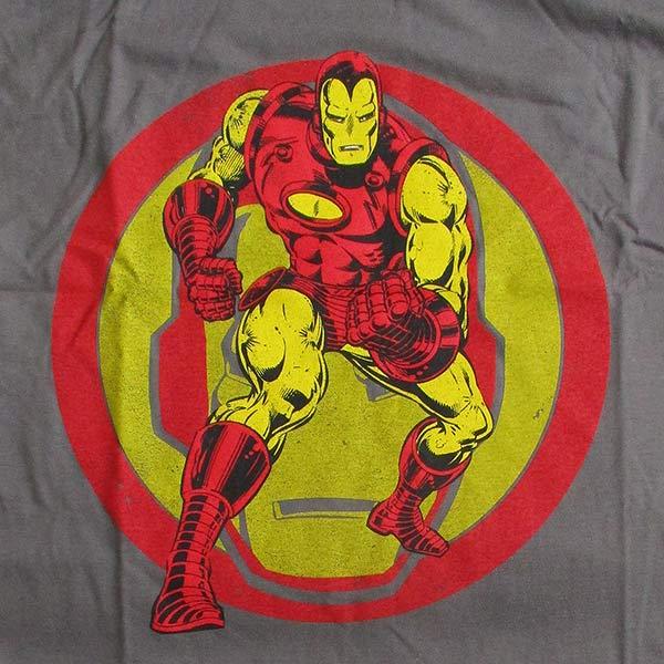 Tシャツ メンズ 半袖 アイアンマン Iron Man MARVEL マーベル アメコミ