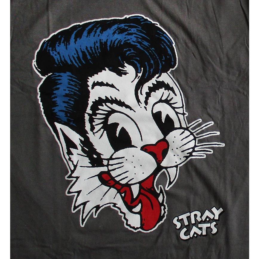 STRAY CATS ストレイ・キャッツ メンズ半袖Tシャツ バンドT STRAY CATS ストレイ・キャッツ メンズ半袖Tシャツ バンドT