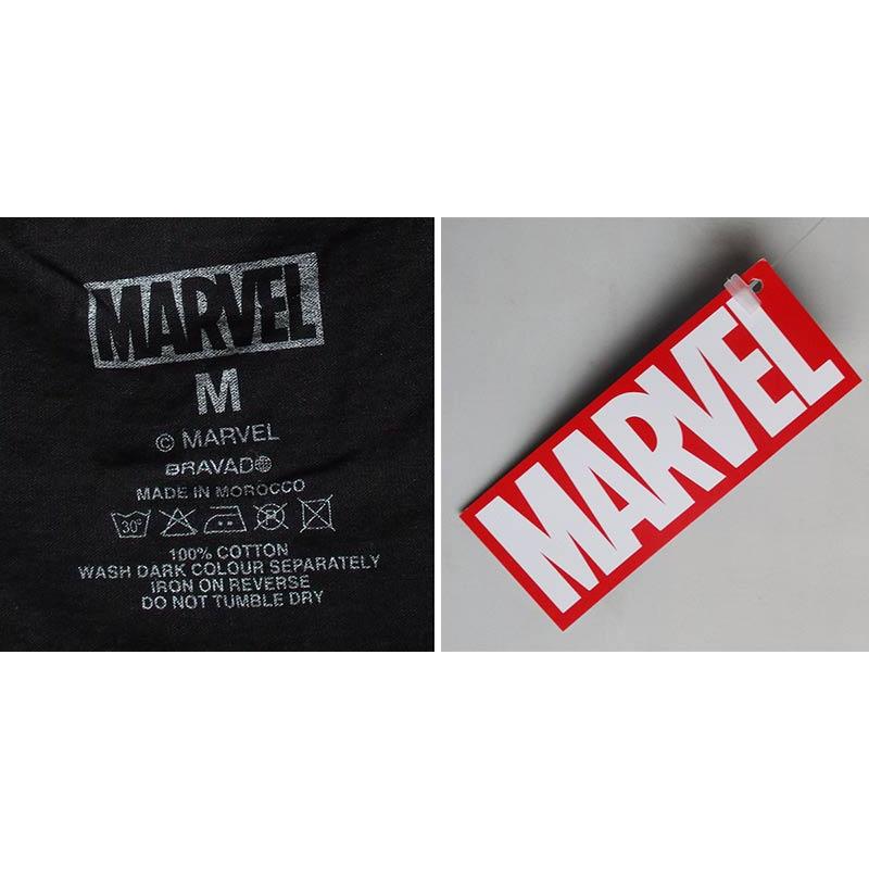 Tシャツ メンズ 半袖 MARVEL COMICS マーベルコミック ロゴ アメコミ