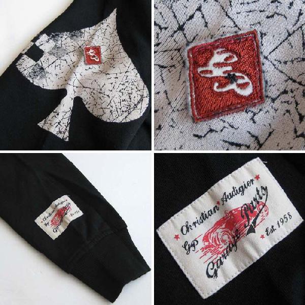 CHRISTIAN AUDIGIER クリスチャンオードジェー フード　刺繍 CHRISTIAN AUDIGIER クリスチャンオードジェー フード刺繍