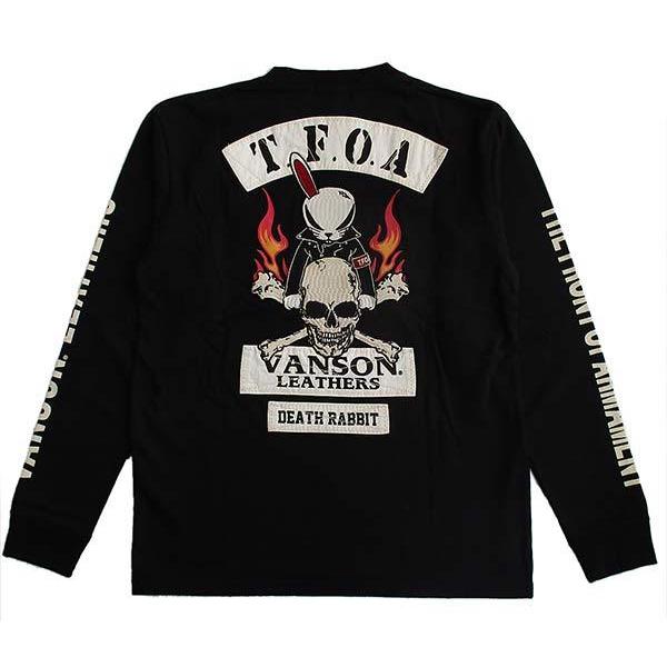 VANSON バンソン クローズ WORST メンズ 長袖Tシャツ ロンT