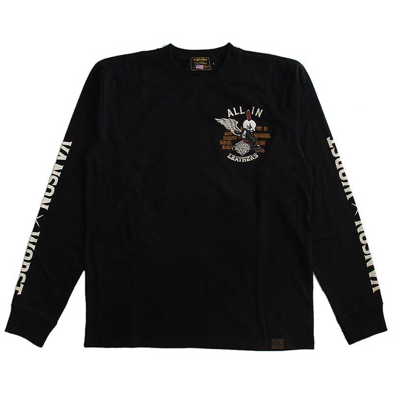 VANSON バンソン クローズ WORST メンズ 長袖Tシャツ ロンT デス VANSON バンソン クローズ WORST メンズ 長袖Tシャツ ロンT デス
