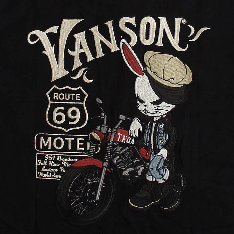 VANSON（バンソン） Tシャツ メンズ 半袖 クローズ WORST コラボ