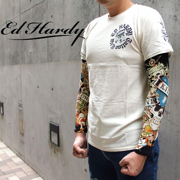 Ed Hardy エドハーディー アームカバー メンズ 2本セット Eac004 Ll Factory 通販 Yahoo ショッピング
