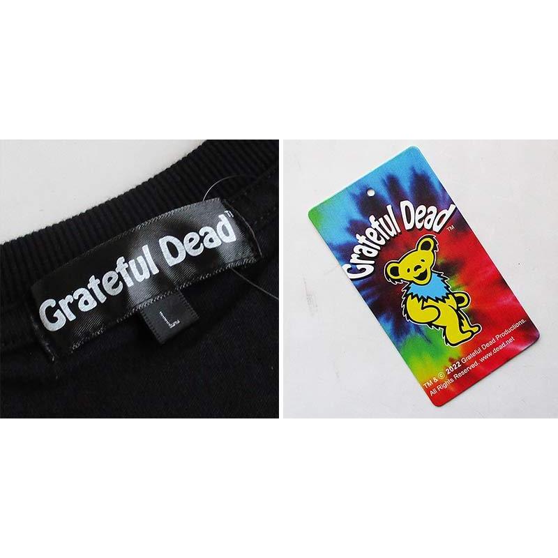 Grateful Dead グレイトフル・デッド 半袖Tシャツ 刺繍 メンズ