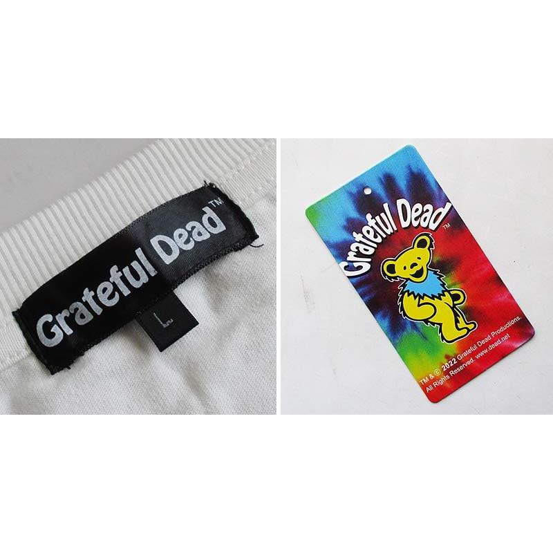 Grateful Dead グレイトフル・デッド 半袖Tシャツ 刺繍 メンズ