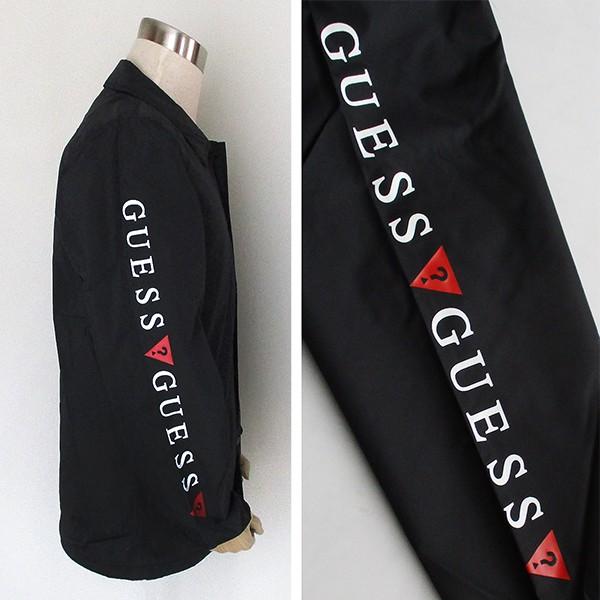 GUESS（ゲス） ナイロンコーチジャケット メンズ レディース ロゴ 