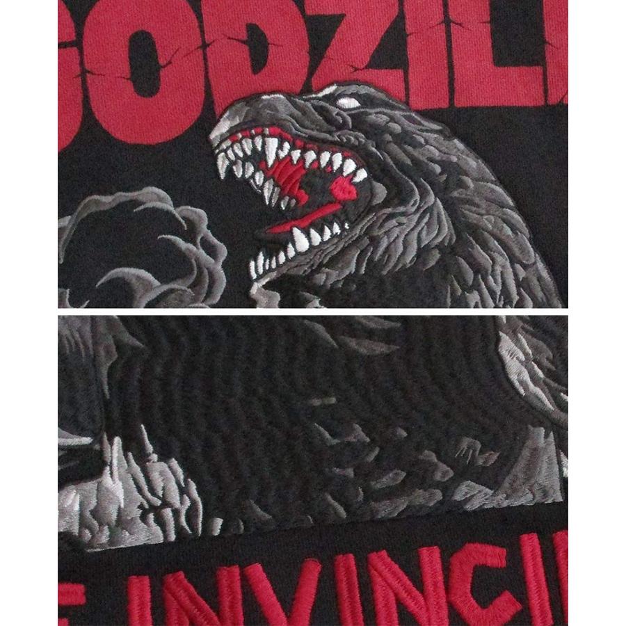 GODZILLA ゴジラ 裏毛ZIPパーカー スウェット メンズ レディース