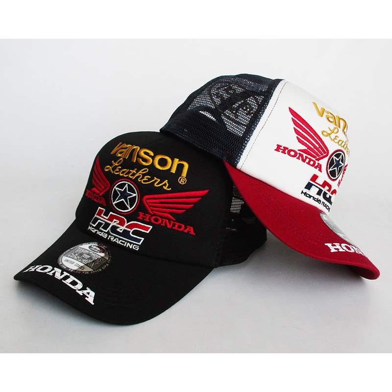 VANSON バンソン HONDA ホンダ コラボ メッシュキャップ 帽子