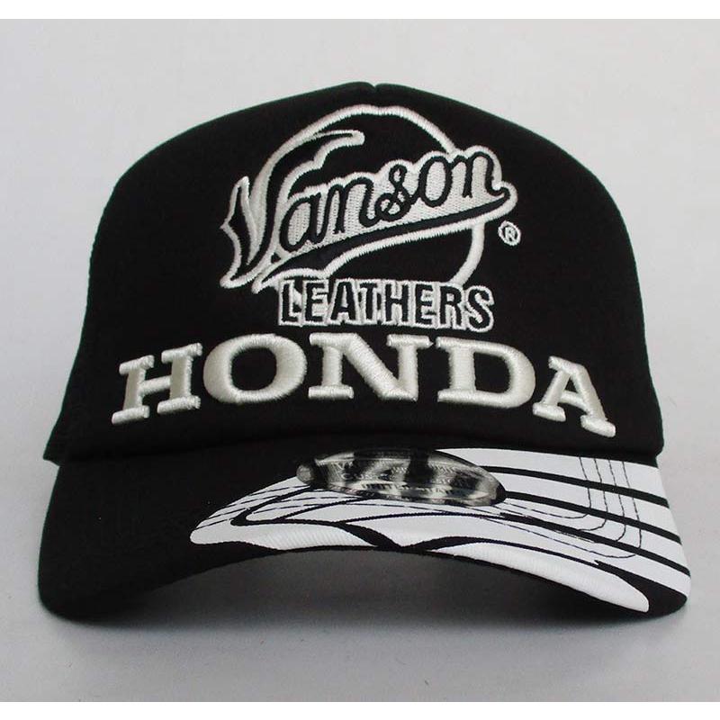 VANSON（バンソン） HONDA ホンダ コラボ メッシュキャップ 帽子