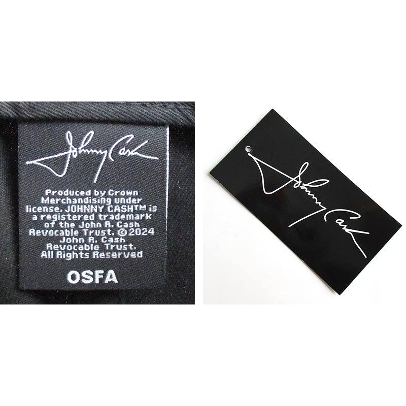 帽子 Cash cap ROCK OFF ジョニー・キャッシュ JOHNNY CASH キャップ 帽子