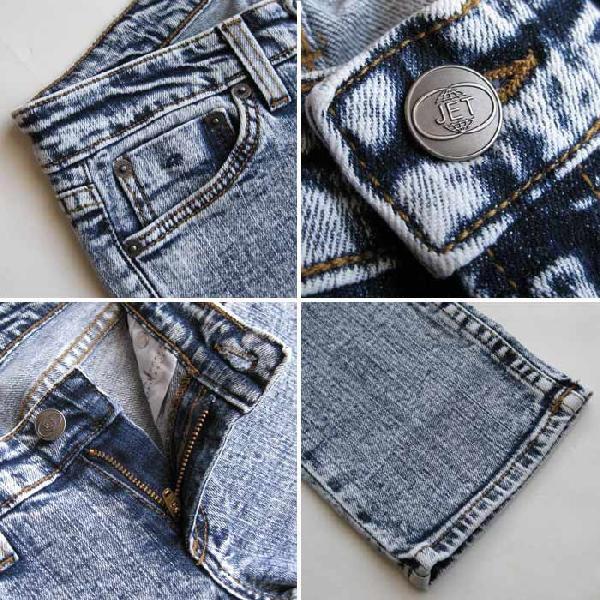 JET ジェット クラッシュスキニーデニム BAWJ ニコールリッチー : LL  