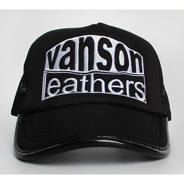 VANSON（バンソン） メッシュキャップ 帽子 メンズ レディース 刺繍