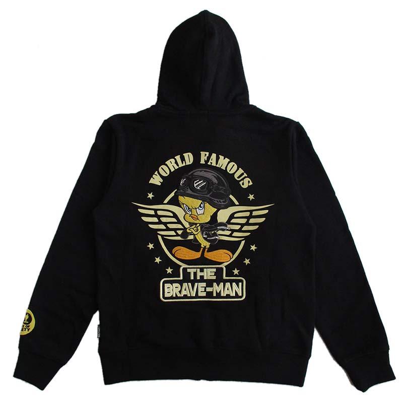 ルーニー・テューンズ ZIPパーカー トゥイティー Looney Tunes メンズ