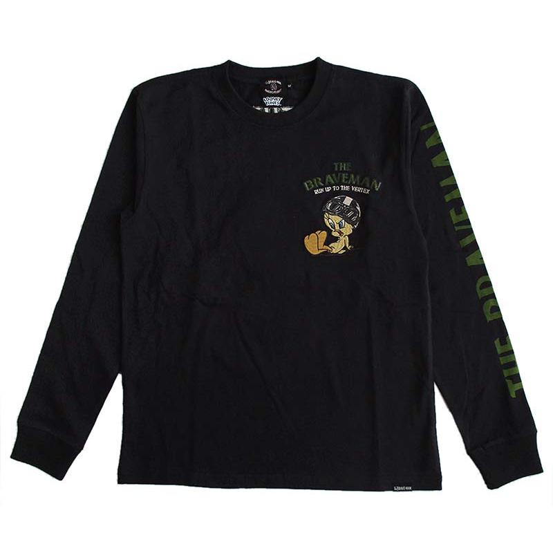 ルーニー・テューンズ Looney Tunes 長袖Tシャツ ロンT トゥイティー 