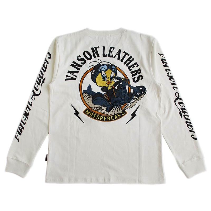 VANSON（バンソン） Looney Tunes ルーニー・テューンズ 長袖Tシャツ