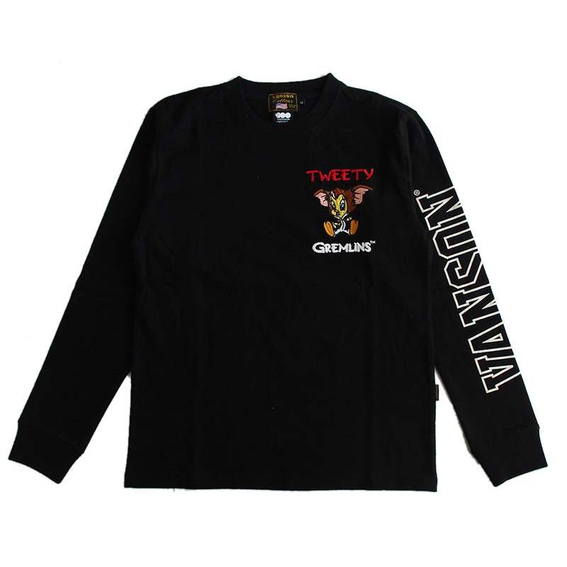 VANSON（バンソン） Looney Tunes ルーニー・テューンズ 長袖Tシャツ