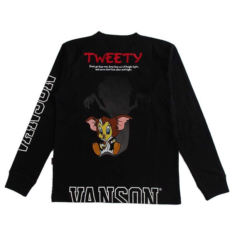VANSON（バンソン） Looney Tunes ルーニー・テューンズ 長袖Tシャツ