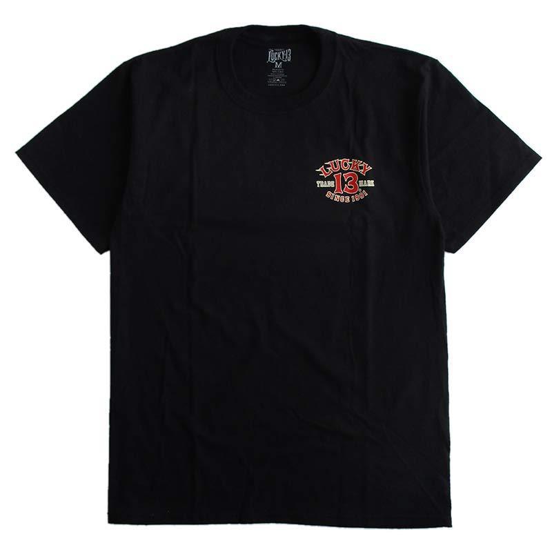 Lucky 13 ラッキー13 LUCKY13 Tシャツ メンズ 半袖 TATOO