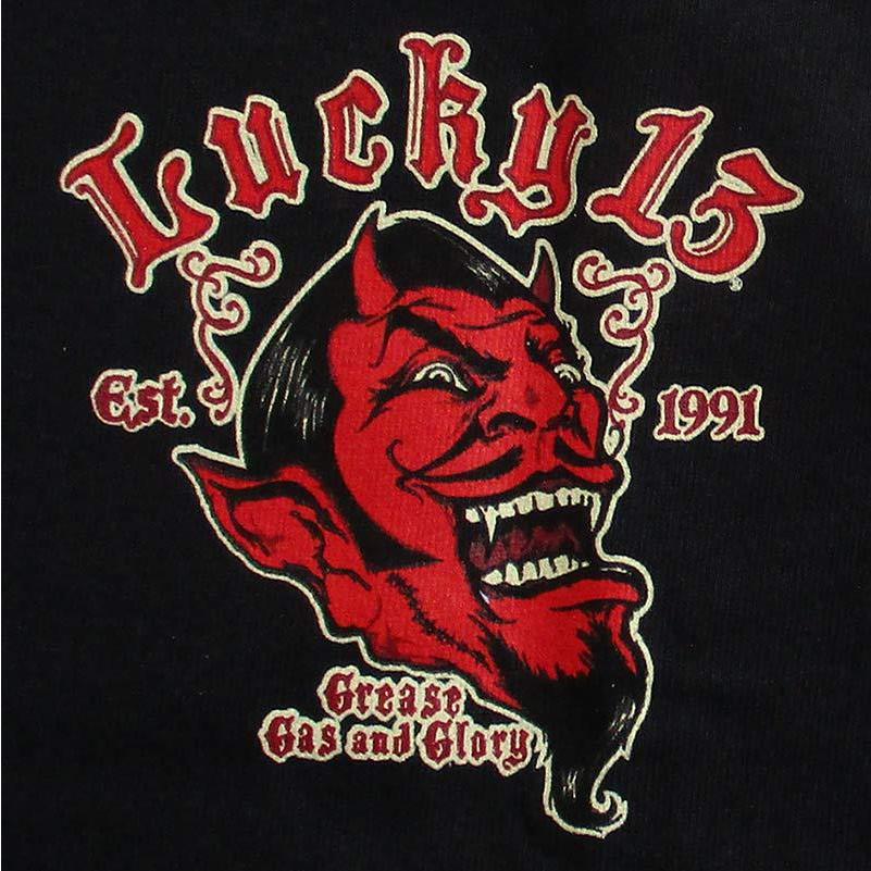 Lucky 13 ラッキー13 LUCKY13 Tシャツ メンズ 半袖 TATOO Lucky 13 ラッキー13 LUCKY13 Tシャツ メンズ 半袖 TATOO