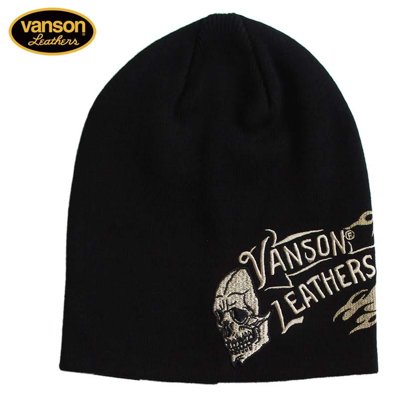 VANSON バンソン ニット帽 ビーニー ワッチキャップ 帽子 メンズ 