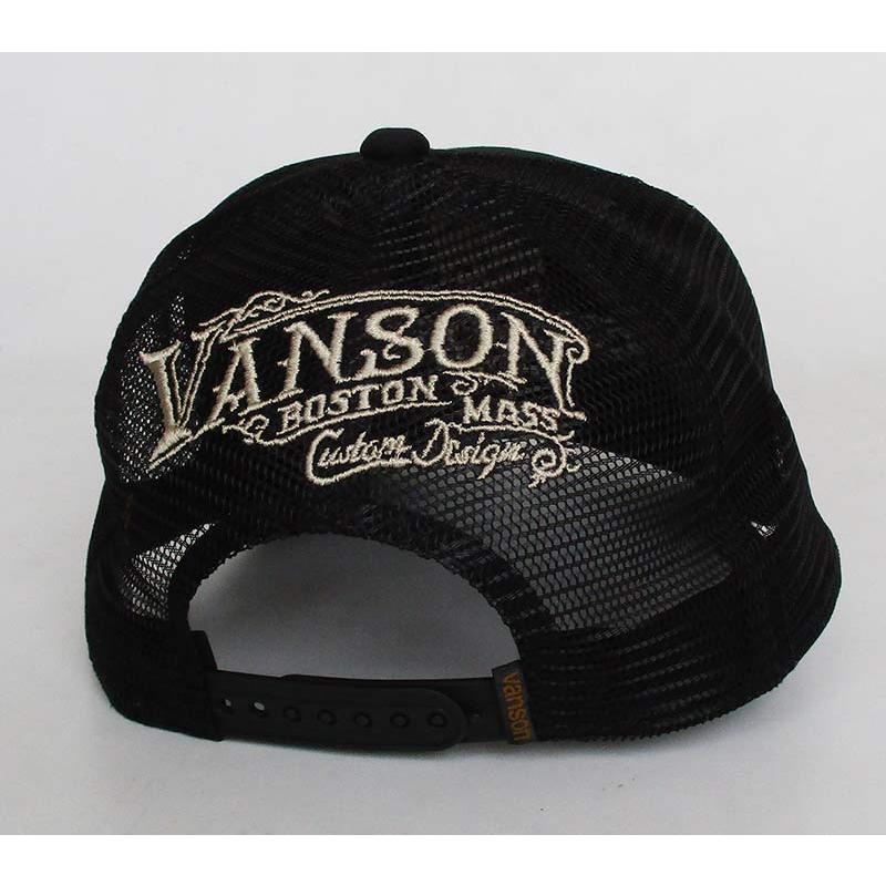 VANSON（バンソン） メッシュキャップ 帽子 メンズ レディース スカル