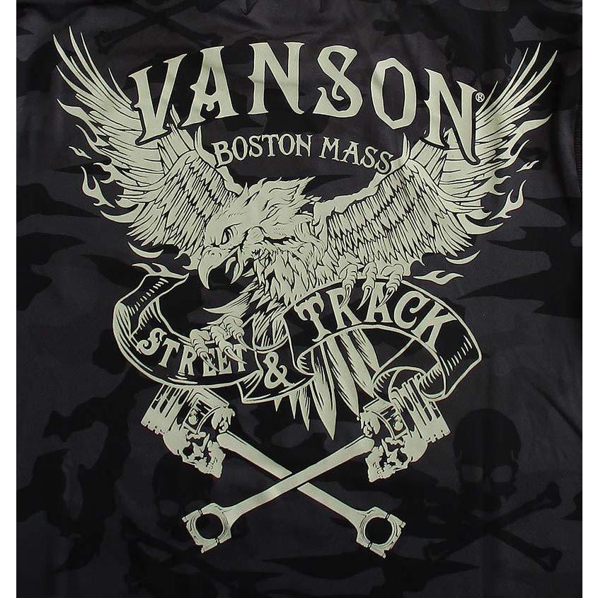 VANSON バンソン メンズ ドライ長袖Ｔシャツ ロンT カモフラ 迷彩｜ll-factory｜05