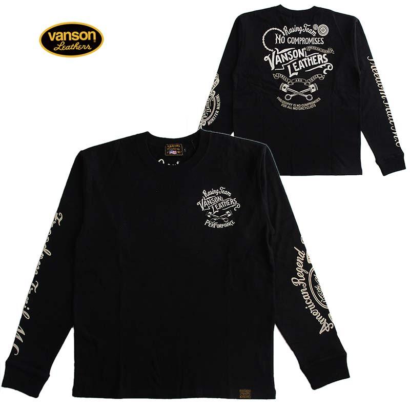 セール商品 VANSON バンソン LEATHERS Betty Boop 長袖Tシャツ