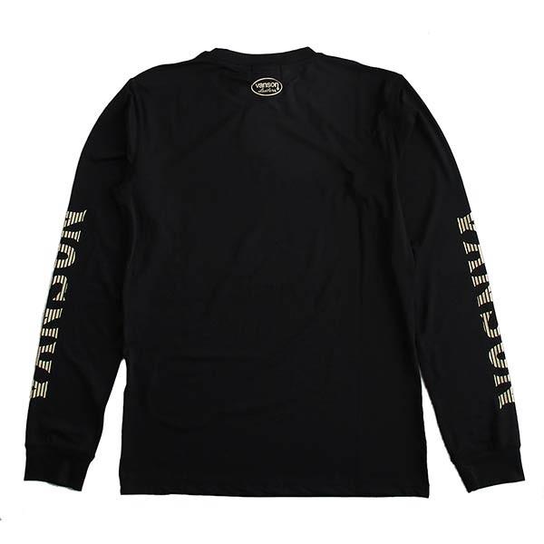 VANSON（バンソン） メンズ ドライ長袖Tシャツ ロンT : LL-Factory
