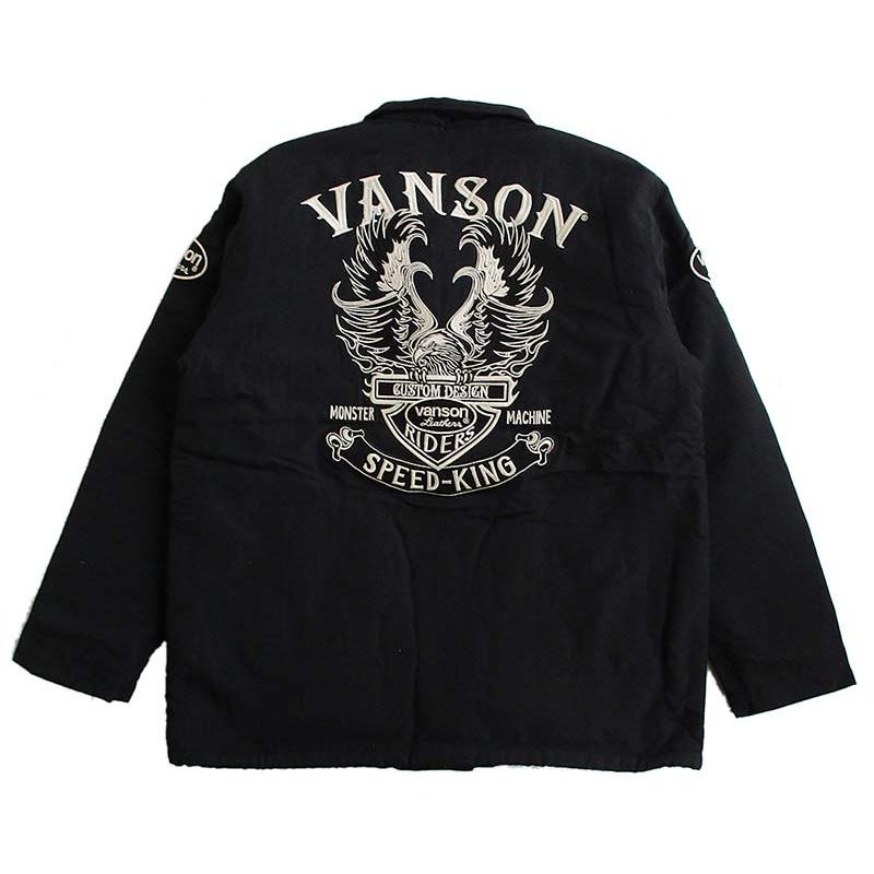 VANSON バンソン メンズ 裏ボアジャケット 刺繍 : LL-Factory