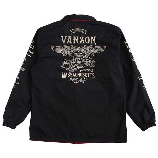 VANSON（バンソン） コーチジャケット メンズ リバーシブル ナイロン