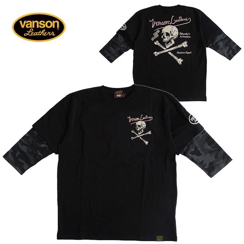 セール商品 VANSON バンソン LEATHERS Betty Boop 長袖Tシャツ