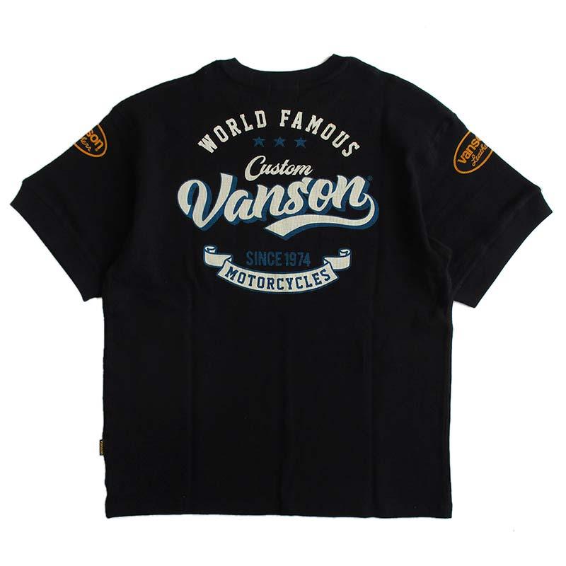 VANSON（バンソン） メンズ サーマル半袖Tシャツ : LL-Factory - 通販