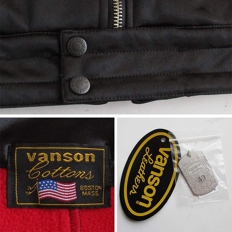 VANSON バンソン メンズ ライダースジャケット ボンディング VANSON バンソン メンズ ライダースジャケット ボンディング