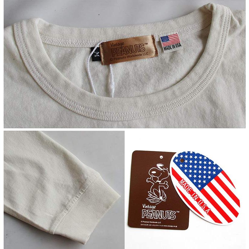 長袖Tシャツ スヌーピー SNOOPY ロンT メンズ レディース ユニ