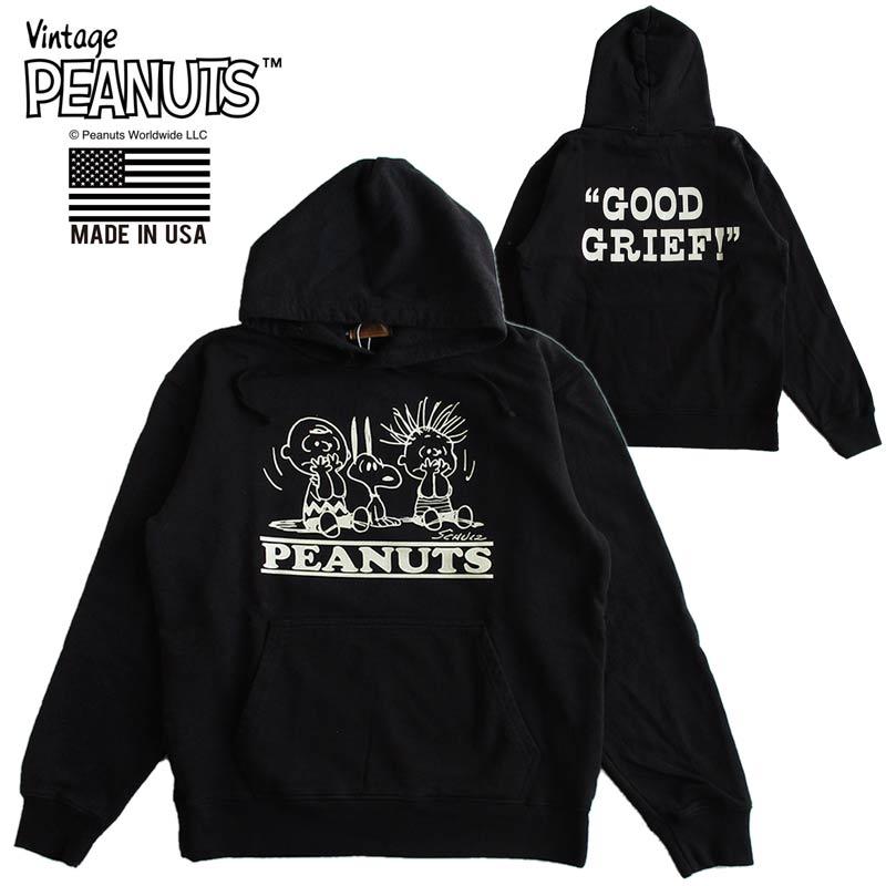 スヌーピー SNOOPY 裏毛プルオーバーパーカー スウェット メンズ