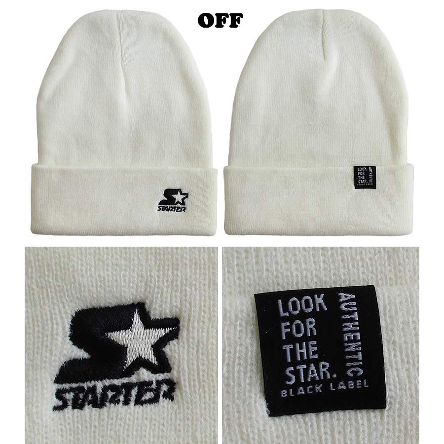 STARTER（スターター） ニット帽 ニットキャップ ビーニー 帽子