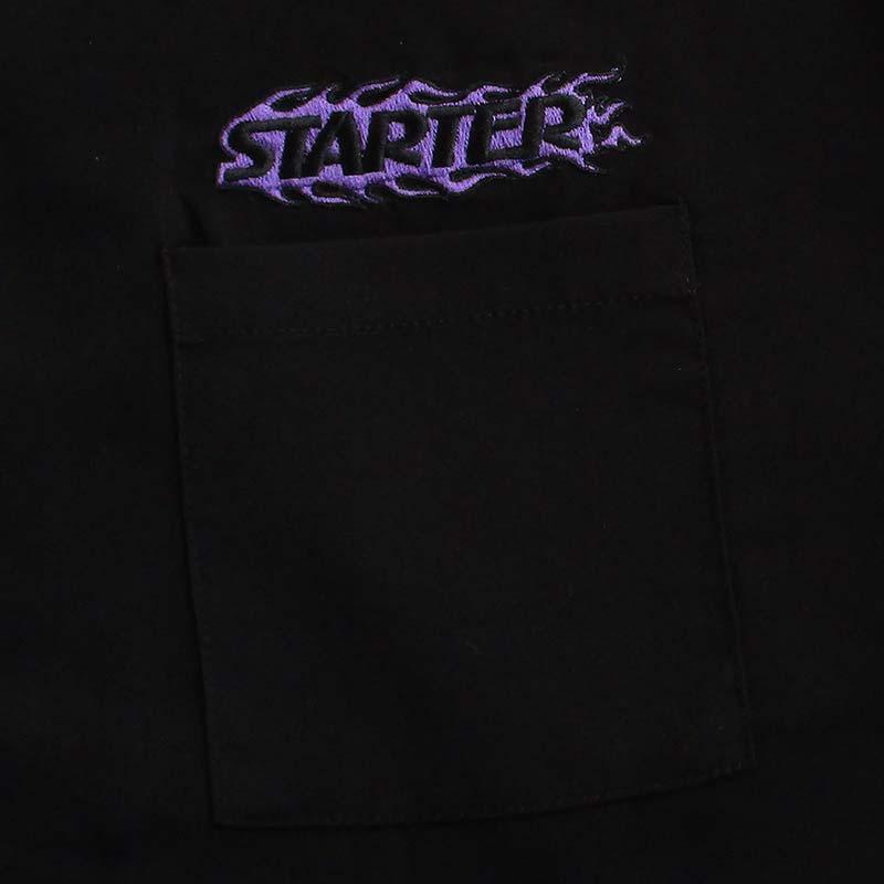 STARTER BLACK LABEL スターターブラックレーベル 半袖開襟シャツ ボーリングシャツ メンズ 刺繍 大きいサイズ｜ll-factory｜04