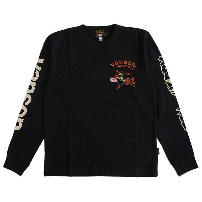 VANSON（バンソン） トムとジェリー 長袖Tシャツ ロンT メンズ