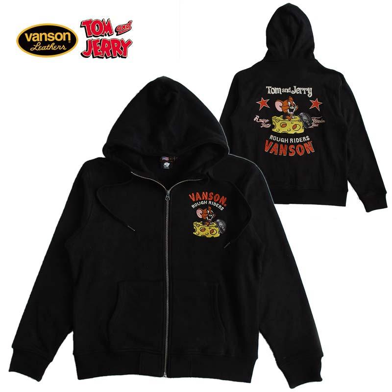 VANSON バンソン トムとジェリー  スウェット パーカー M VANSON（バンソン） パーカー トムとジェリー メンズ レディース