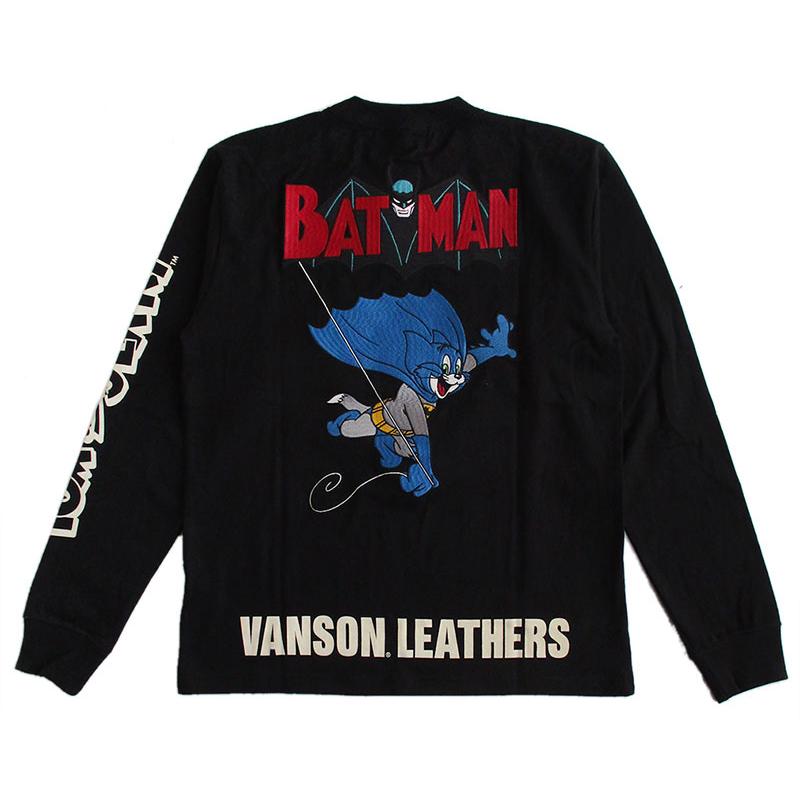 VANSONロンT VANSON（バンソン） トムとジェリー 長袖Tシャツ ロンT メンズ