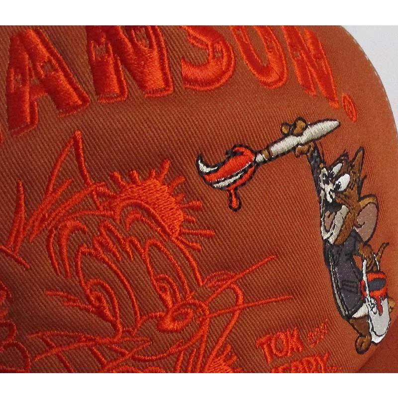 VANSON（バンソン） トムとジェリー コラボ メッシュキャップ 帽子