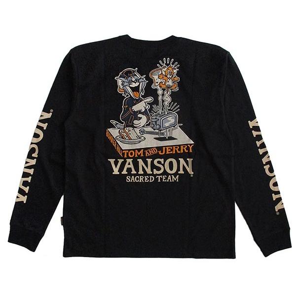 【Vanson】バンソン ロンT 長袖 トムとジェリー 刺繍 お洒落 楽天市場】バンソン VANSON × TOM AND JERRY トムとジェリー