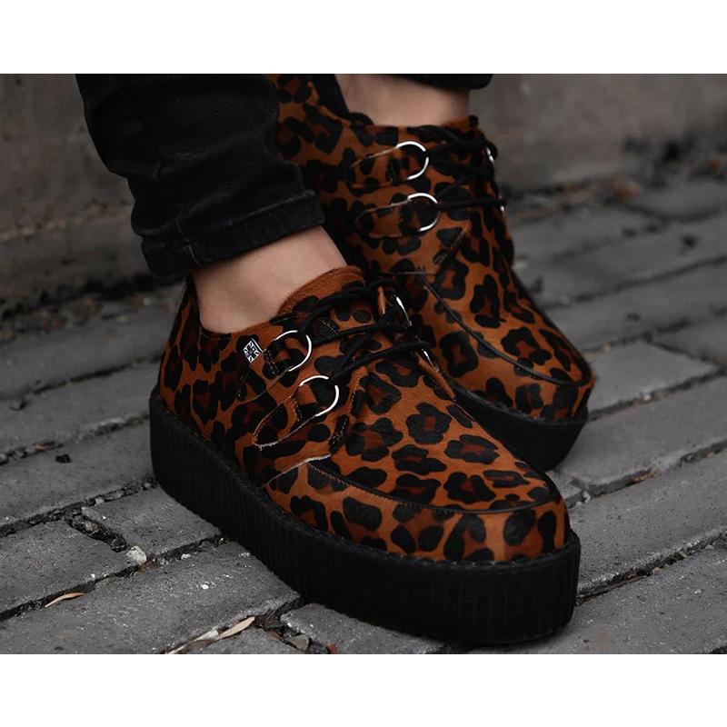 ヒョウ T.U.K TUK ラバーソール 厚底 メンズ レディース V3336 本革