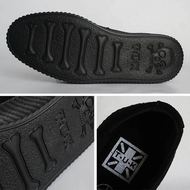 T.U.K TUK ラバーソール 厚底 メンズ スニーカー スウェード V8366