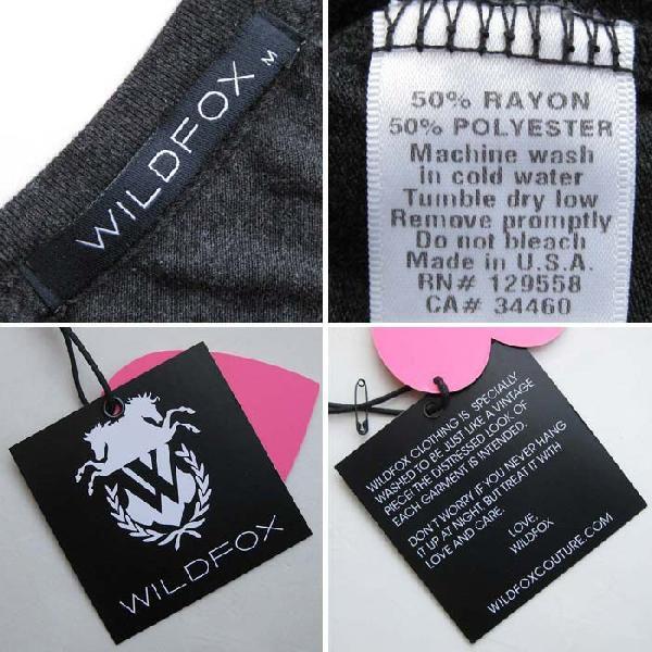 WILDFOX ワイルドフォックス Tシャツ レディース半袖 : LL