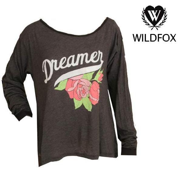 WILDFOX  ワイルドフォックス Ｔシャツ レディース長袖 ロンT
