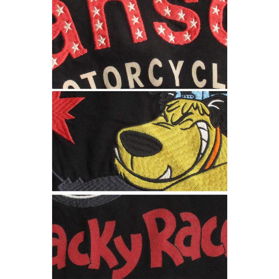 VANSON バンソン 半袖ポロシャツ チキチキマシン 猛レース ケンケン L VANSON ポロシャツ メンズ 半袖 バンソン Wacky Races
