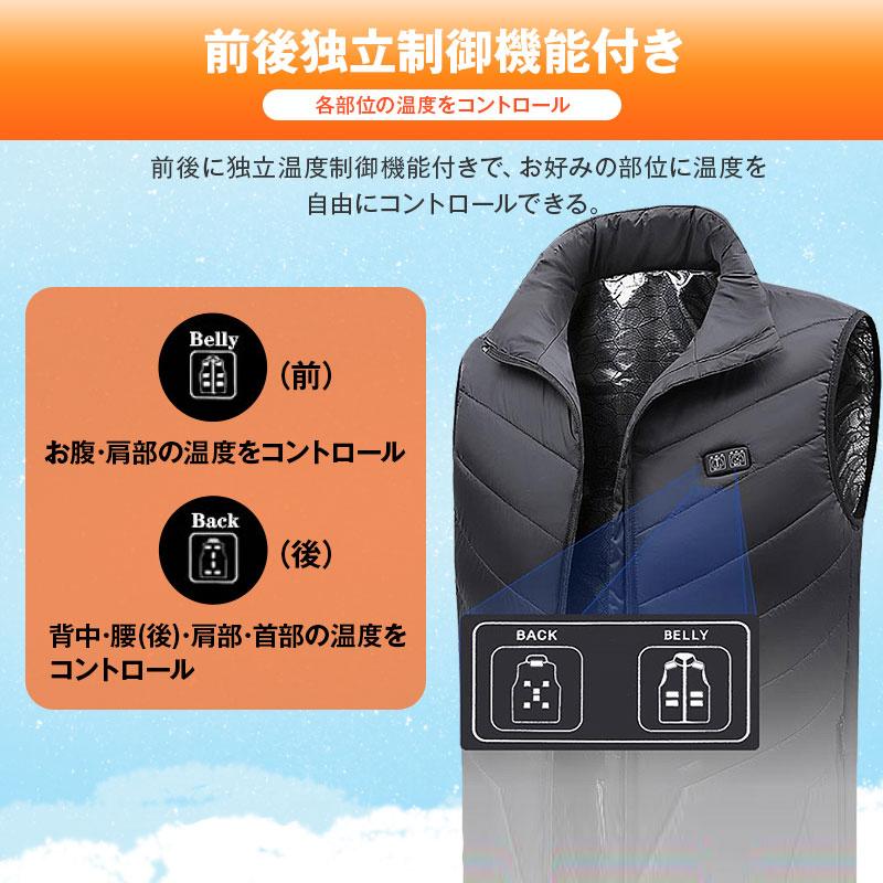 電熱 【新春限定20%OFF】 電熱ベスト 加熱ベスト 発熱ベスト